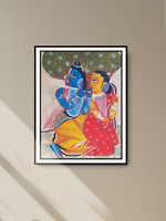 Eternal Serenade: Uttam Chitrakar's Kalighat Splendour