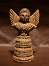 Ethereal Awakening: Unveiling the Terracotta Winged Woman, Terracotta art by Dolon Kundu