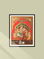 Shop Family of Lord Shiva and Parvati Mysore Tanjore By Dr. J Dundaraja