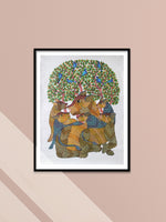 Shop Family of Tigers in Gond by Sukhiram Maravi