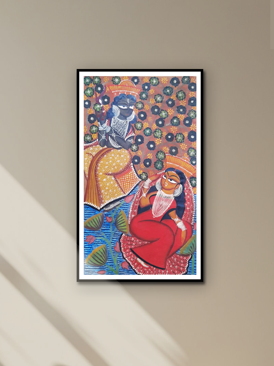 Fields of Devotion: Uttam Chitrakar's Kalighat Romance