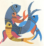 Fishes In Gond By Kailash Pradhan