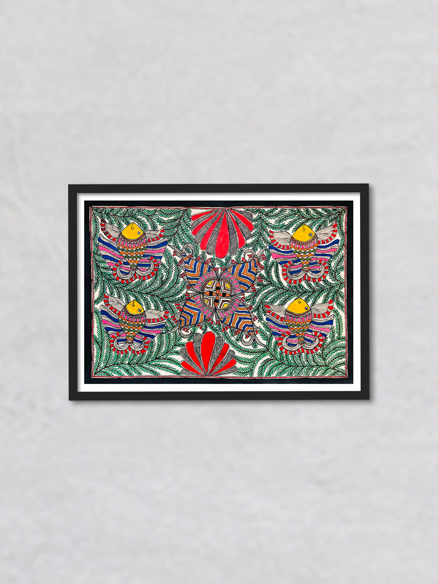 Buy Madhubani Fish Artwork