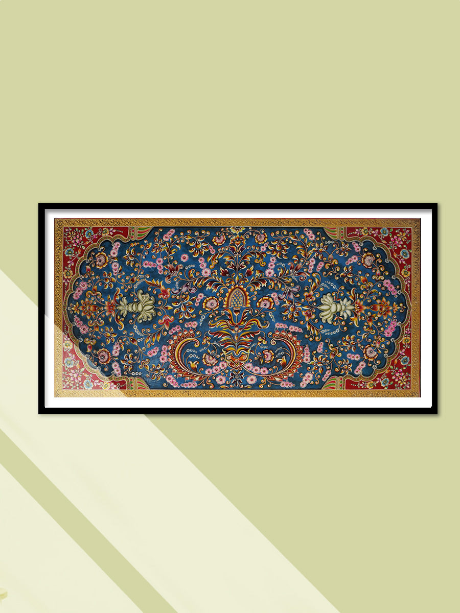 Shop Floral Motifs in Usta Miniature by Pankaj Kumar