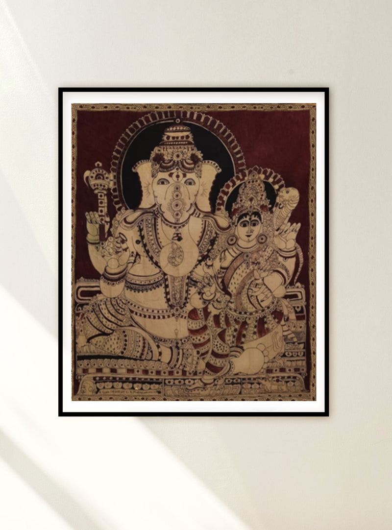 Shop Ganesh in Kalamkari by D Laxmi Amma