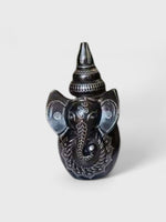 Buy Ganesha in Black Pottery by Ramjatan Prajapati