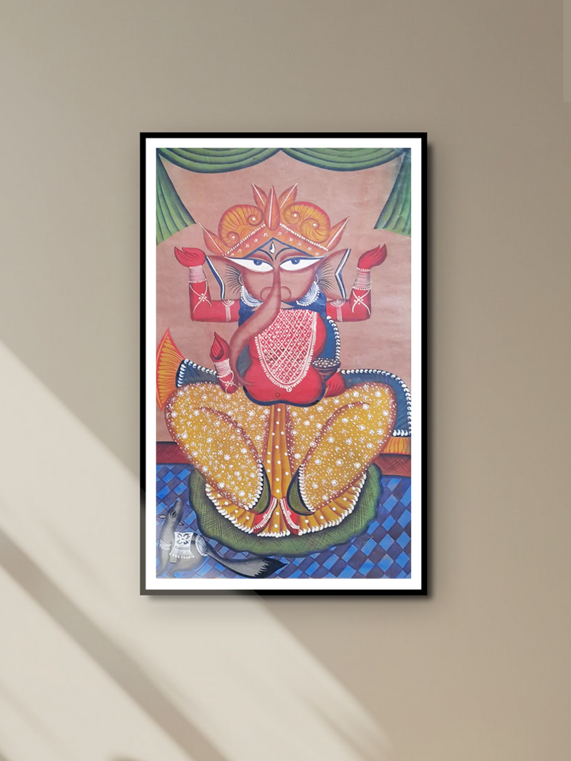 Ganesha's Blessings: Uttam Chitrakar's Kalighat