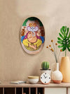 Shop for Lord Ganesha Kalighat art Wall Plates