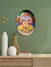 Buy Lord Ganesha Kalighat art Wall Plates