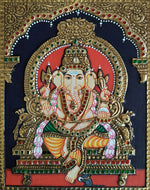 Ganpati, Tanjore Painting for sale