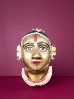 Shop Gauri Head in Brass by Gramin Arts