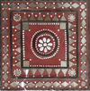 Shop Geometric Mud Mirror Lippan Kaam by Hafiz Mutva