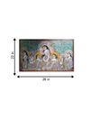 Goddess Durga Kalighat painting by Hasir Chitrakar for sale