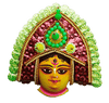 Shop Goddess Durga in Chhau Mask by Dharmendra Sutradhar