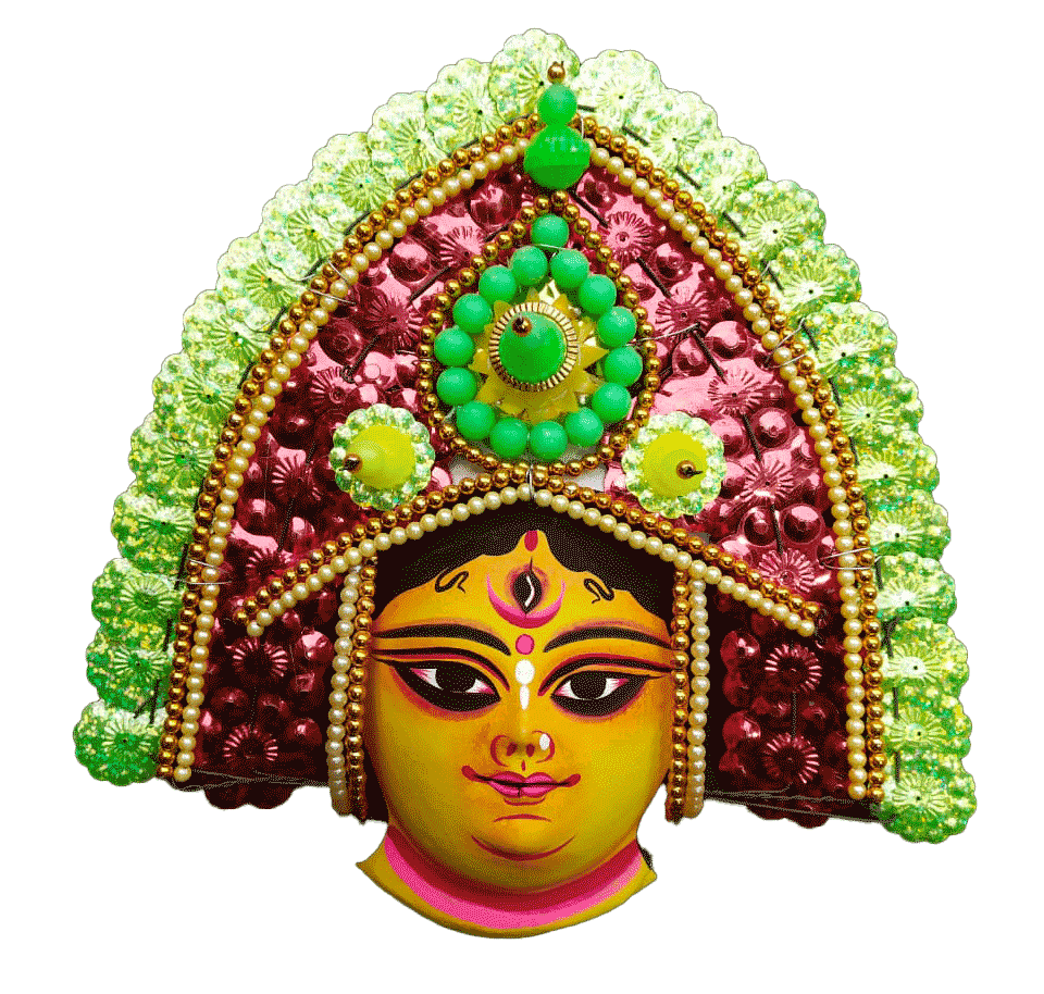 Shop Goddess Durga in Chhau Mask by Dharmendra Sutradhar