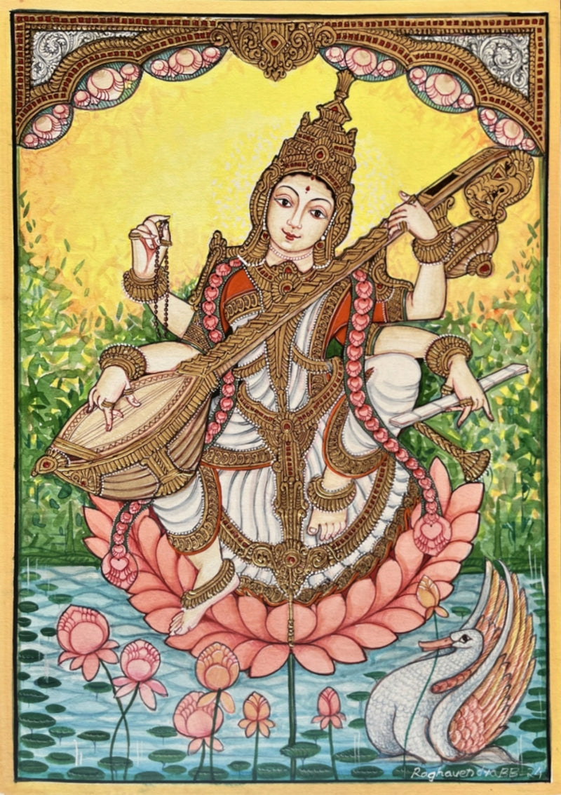 Buy Goddess Saraswati In Mysore by Raghavendra B B