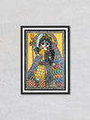 Goddess Shakti, Madhubani by Ambika devi