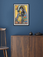 Goddess Shakti, Madhubani by Ambika devi for sale