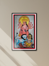 Shop Goddess of Valour:Bengal Pattachitra painting by Manoranjan Chitrakar