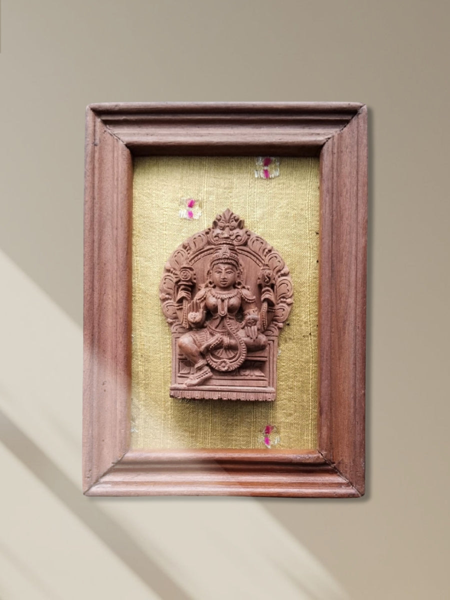 Shop Goddess Lakshmi in Miniature Kadam Wood Carving by Gramin Arts