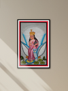 Shop Godess Lakshmi’s Splendour:Bengal Pattachitra painting by Manoranjan Chitrakar