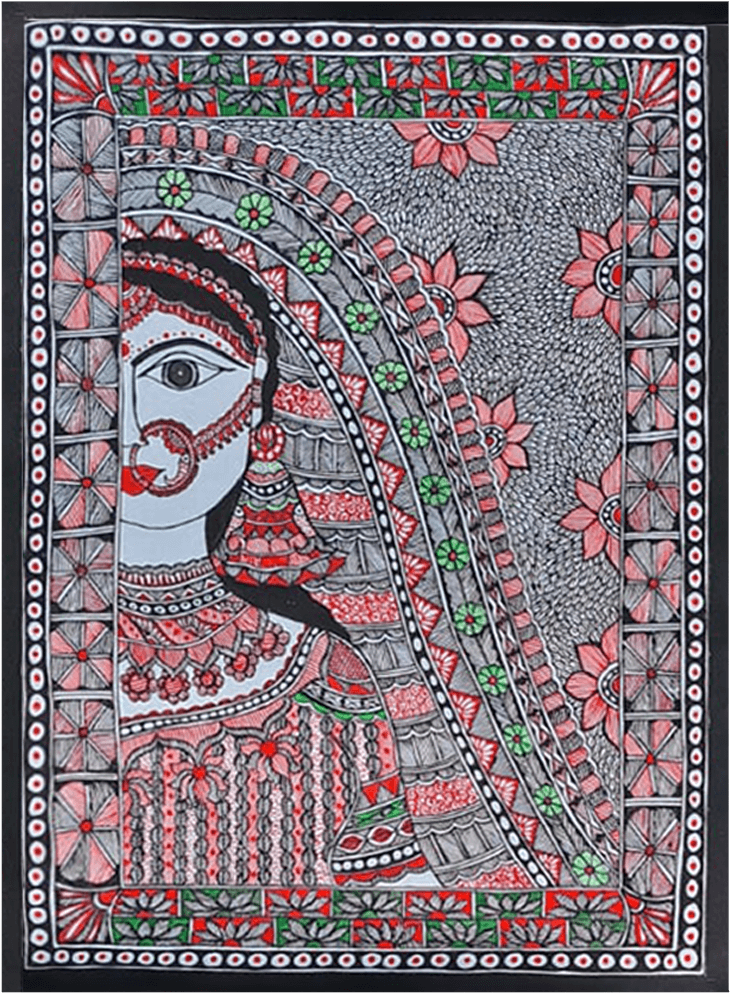 Buy Madhubani Wall Painting / Home Decor / Bihar Art