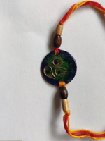 Blue Morpankh  Rakhi for sale