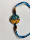 Buy Blue - Yellow Round Ganesha