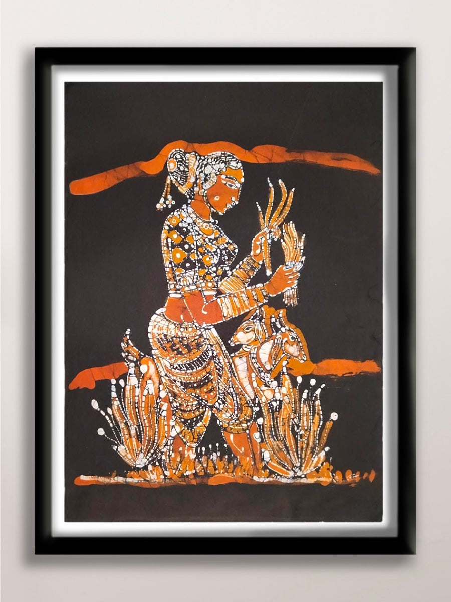 buy Village Women Batik Painting