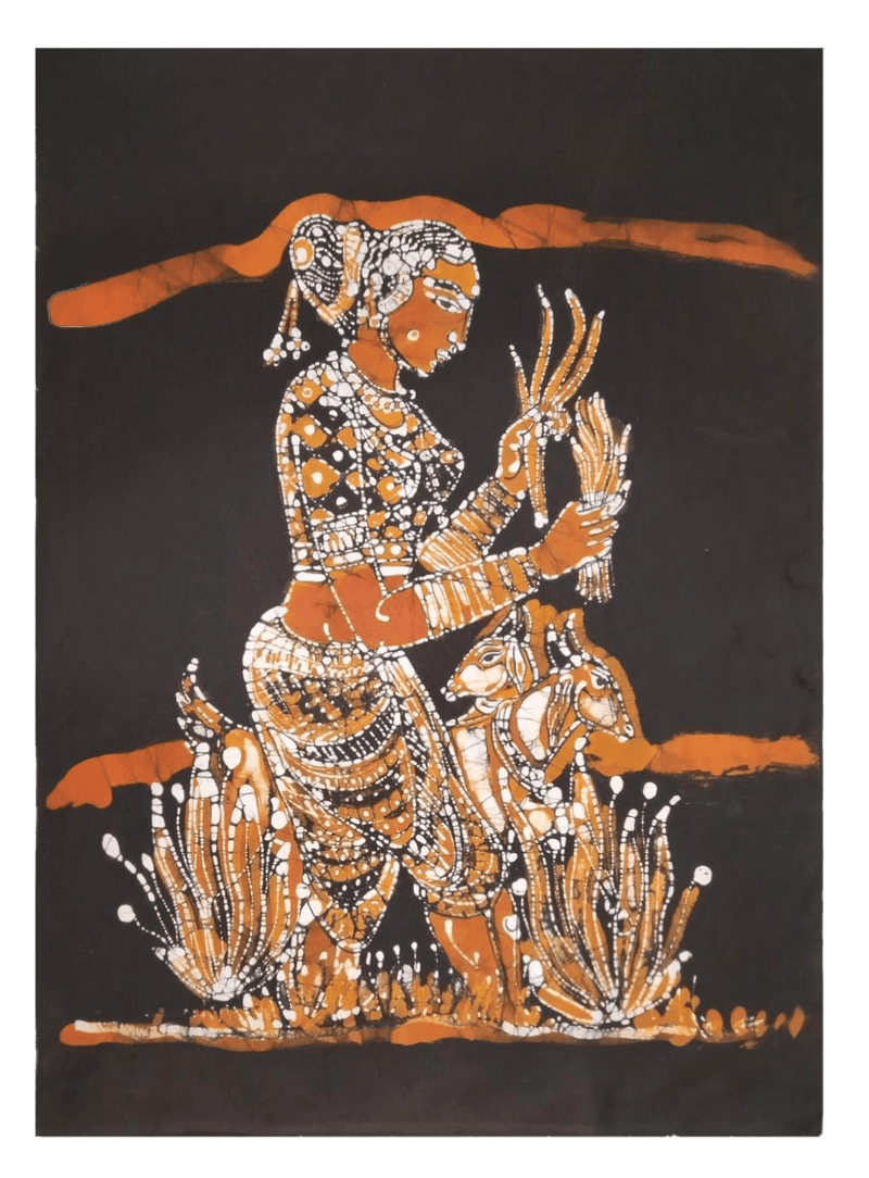 Shop now Village Women Batik Painting