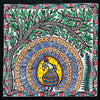 Buy Harmony of Regal beauty – Elegance in Madhubani Art, Madhubani Painting by Ambika Devi