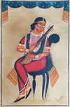 Buy Harmony of a Wife:Kalighat painting by  Hasir  Chitrakar