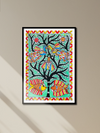 Harmony's Wings: A Celebration of Prosperity Madhubani by Ambika devi for sale