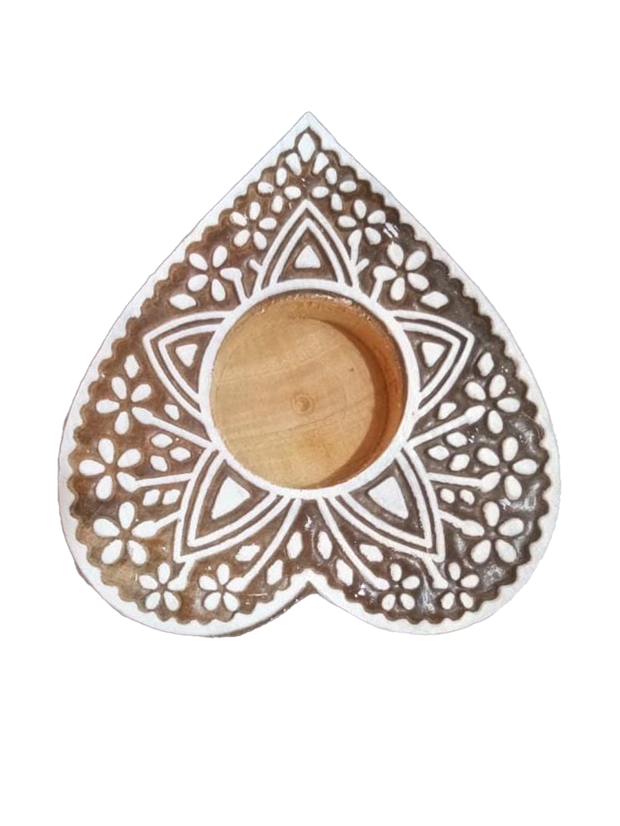 Shop Decorative wooden Diya for diwali