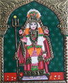 Buy Hinglaj Mata, Tanjore Painting by Sanjay Tandekar