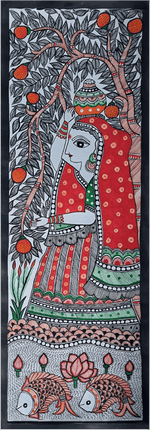 Buy Madhubani Wall Painting/ Bihar Art/ Home decor