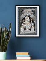 Purchase Radha Krishna Rasleela  on a canvas by Apindra Swain