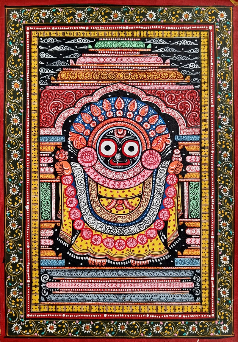 Purusottam Swain's Unique Pattachitra