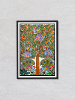 Buy Madhubani Peacock Artwork