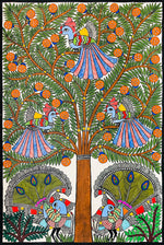 Madhubani Painting by Ambika Devi