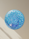 Shop Intricate Fish Design on a plate In Blue pottery