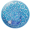 Buy Intricate Fish Design on a plate In Blue pottery