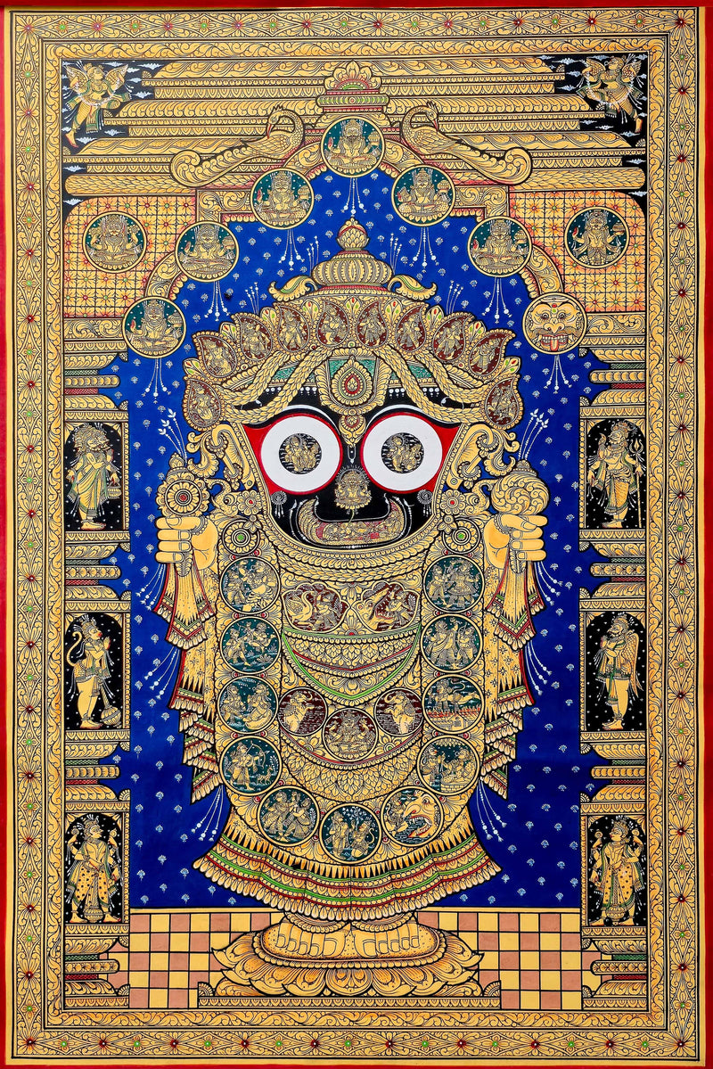 Buy Jagannath in Pattachitra by Purusottam Swain