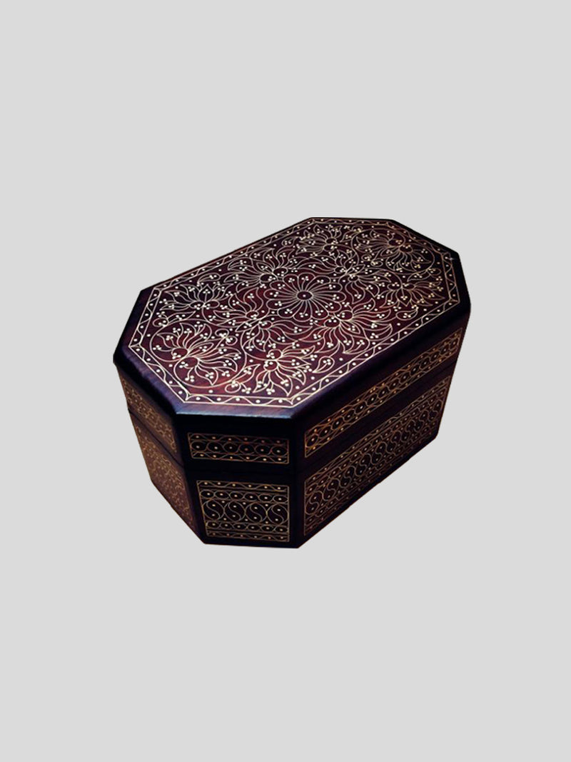 Shop Jewellery Box in Tarkashi by Mohan Lal Sharma 