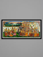  Marriage Procession Usta Miniature by Pankaj Kumar