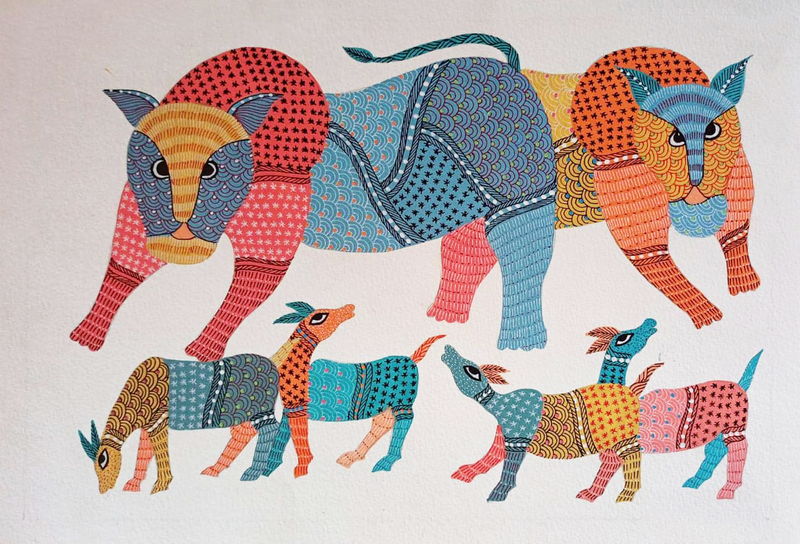 Buy Jungle Symphony: Gond Art Journeys by Kailash Pradhan