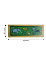 Kaziranga-Kingdom in Assamese Miniature (Gadgayan) for sale