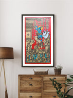 Shop Krishna : Kalamkari painting 