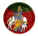 buy Krishna Cheriyal Wall Plates by Sai Kiran