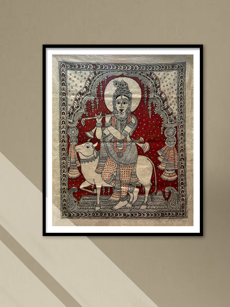 Shop Krishna Kalamkari art by Siva Reddy